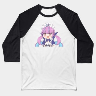 Minato Aqua Chibi Baseball T-Shirt